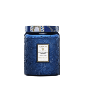 נר ריחני בצנצנת זכוכית 510 גרם - Mediterranean Lemon