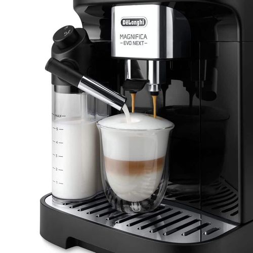 מכונת קפה אוטמטית DELONGHI דילונגי Magnifica Evo Next ECAM310.60.B – האספרסו המושלם בלחיצת כפתור אחת