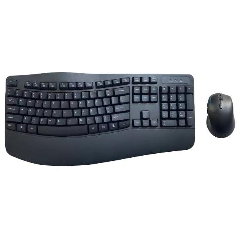 סט אלחוטי ארגונומי מקלדת ועכבר דגם R-311 RAZINK