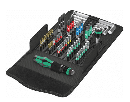 סט מפתחות אלן מ"מ וביטים 52 י"ח בפאוץ