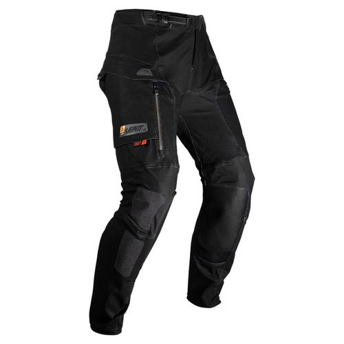 מכנס רכיבה ממוגן ליט שחור / אפור - LEATT PANTS ADV RALLY 5.5