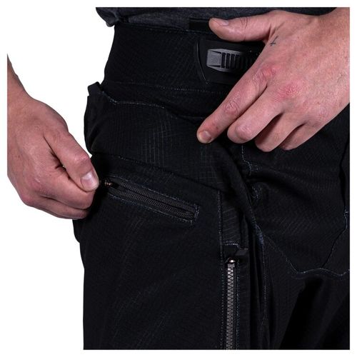 מכנס רכיבה ממוגן ליט שחור / אפור - LEATT PANTS ADV RALLY 5.5