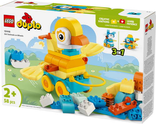 לגו דופלו - 3 ב-1 חיות על גלגלים  10448