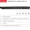 מחשב נייד Lenovo ThinkPad X1 Carbon Gen13 U7-32GB-SSD-1TB