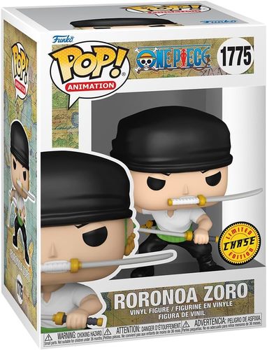 בובת פופ אנימה: וואן פיס - רורונואה זורו - Funko POP! Anime: One Piece - Roronoa Zoro #1775