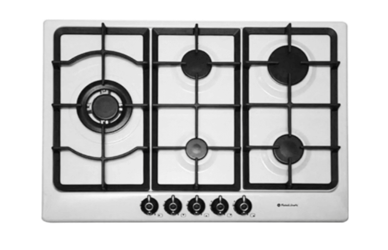 כיריים פרטאלי 5 להבות גז טורבו בצד 75X51 ס"מ דגם FRS-75W