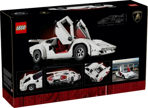 משחק לגו  Lamborghini Countach 5000 Quattrovalvole לגילאי 18+