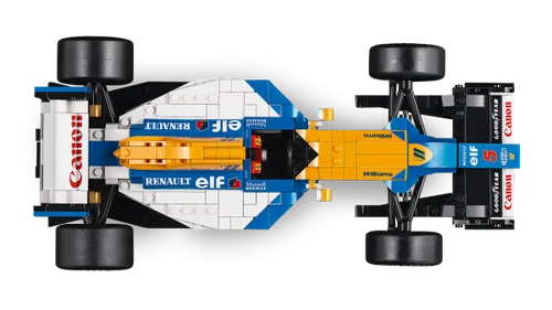 משחק לגו מכונית מרוץ Williams Racing FW14B & Nigel Mansell  לגילאי 18+