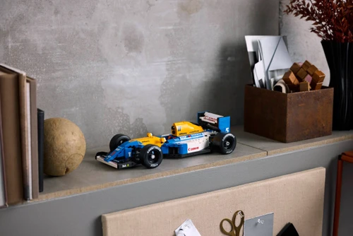 משחק לגו מכונית מרוץ Williams Racing FW14B & Nigel Mansell  לגילאי 18+