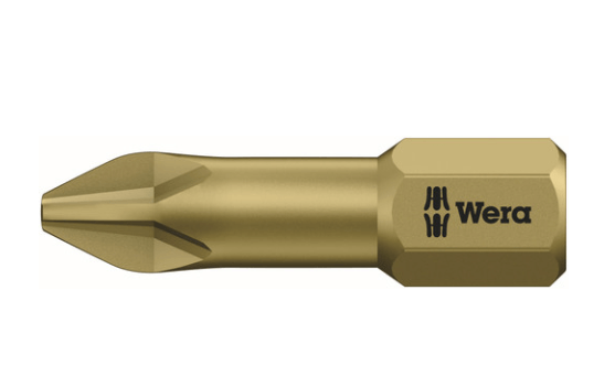 ביט פיליפס מוזהב PH3X25 WERA גרמניה