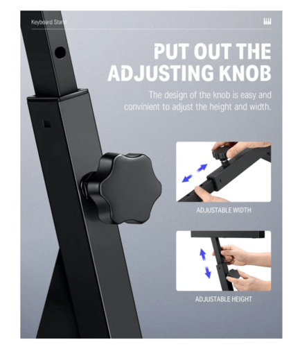 סטנד Z לפסנתר/קלידים מתכוונן EC2022