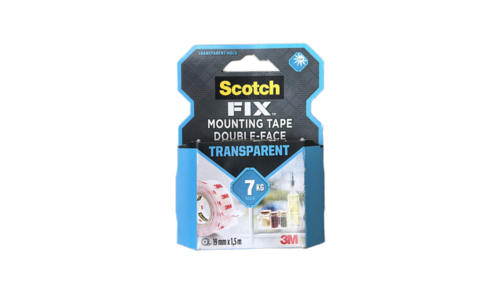 דבק דו צדדי שקוף מבית SCOTCH