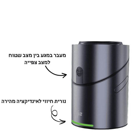 תחנת טעינה אלחוטית מגנטית 3 ב-1 PureGear Qi2 