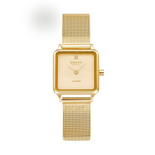  שעון יד ‏לנשים OBAKU V301LXGGMG אובקו דנמרק
