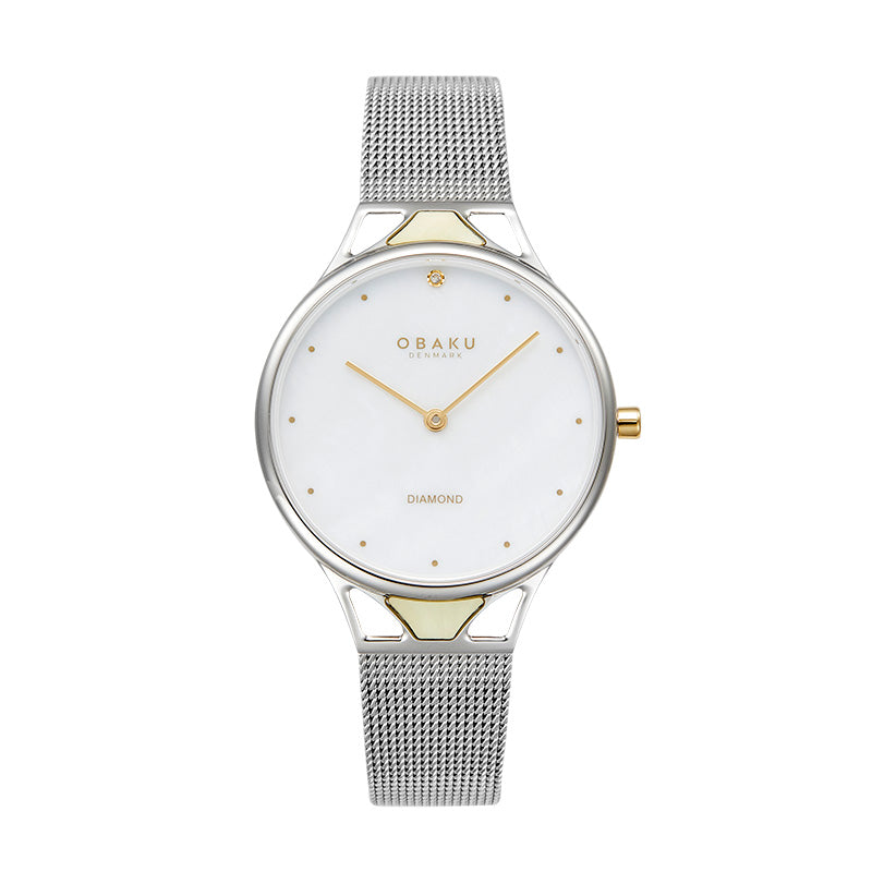  שעון יד ‏לנשים OBAKU V302LXCWMC אובקו דנמרק
