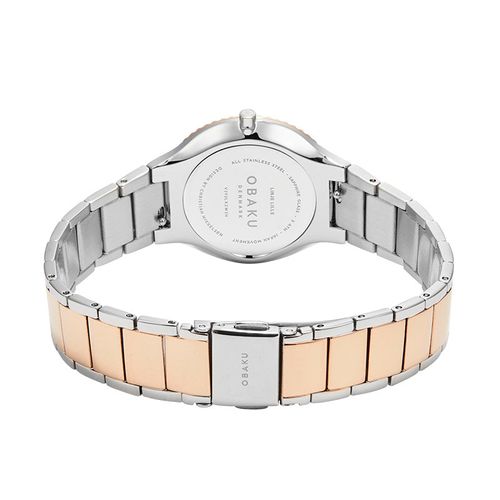  שעון יד ‏לנשים OBAKU V292LXZWSH  אובקו דנמרק