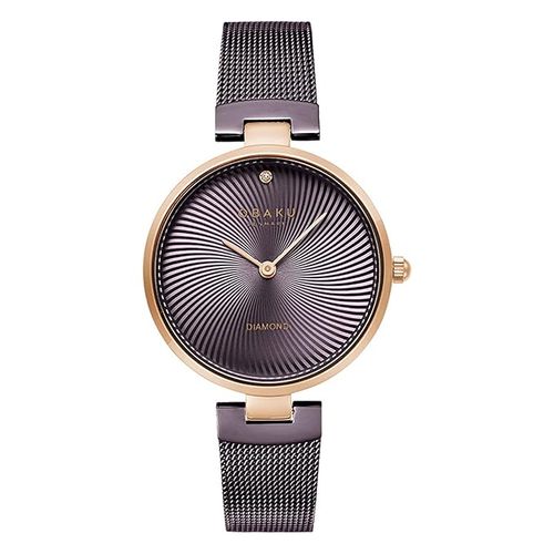  שעון יד ‏לנשים OBAKU V256LXVNMN אובקו דנמרק
