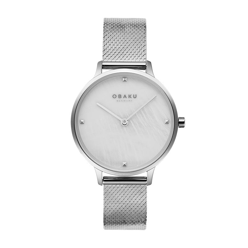  שעון יד ‏לנשים OBAKU V295LXCWHC אובקו דנמרק