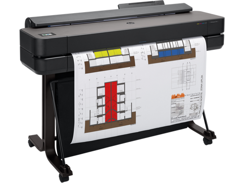 מדפסת הזרקת דיו (פלוטר) (5HB10A) HP DesignJet T650 (36″) Printer