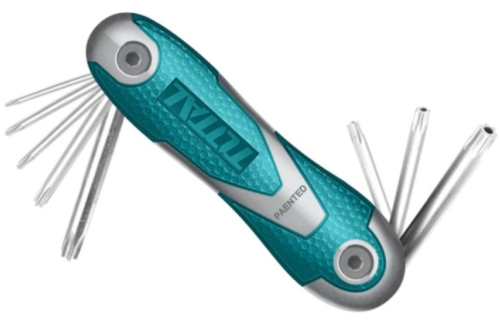 סט מפתחות TORX מתקפל – 8 יחידות