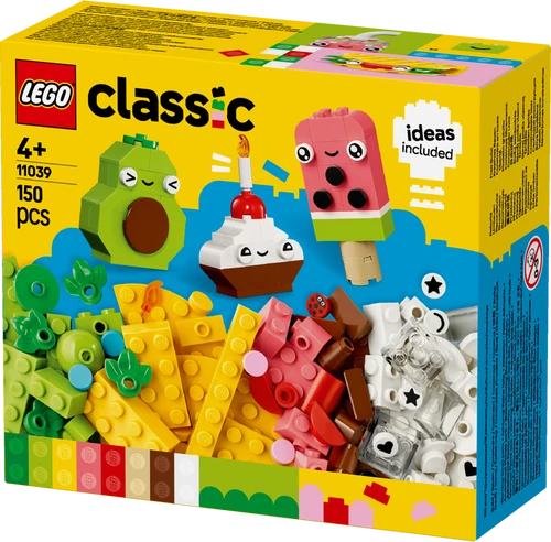 משחק לגו ידידי אוכל יצירתיים לגילאי 4+