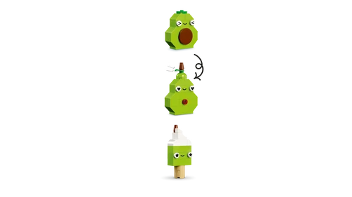 משחק לגו ידידי אוכל יצירתיים לגילאי 4+