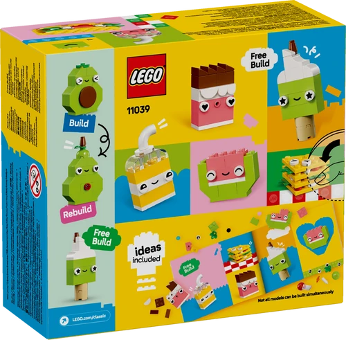 משחק לגו ידידי אוכל יצירתיים לגילאי 4+