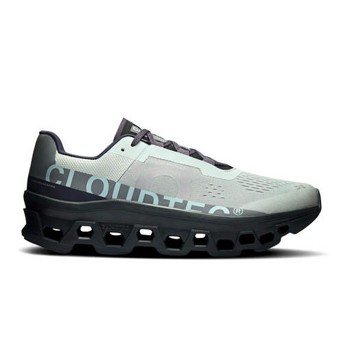 נעלי ריצה גברים On Cloudmonster 1 M Glacier | Black