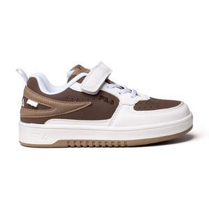 נעלי סניקרס לילדים בצבע חום לבן | 28-35 | FILA KIDS SNEAKERS 301062