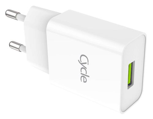 מטען בית Cycle CYH1A עם יציאת USB