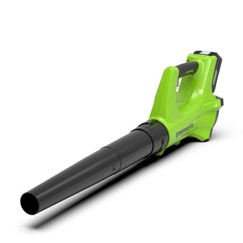 מפוח עלים GREENWORKS 24V דגם 99506-1 קומפקטי וקל משקל - גוף בלבד לשימוש ביתי