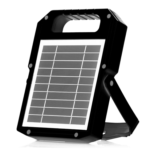 פרוג'קטור- פנס הצפה נטען סולארי IP54 20W גוון אור קר