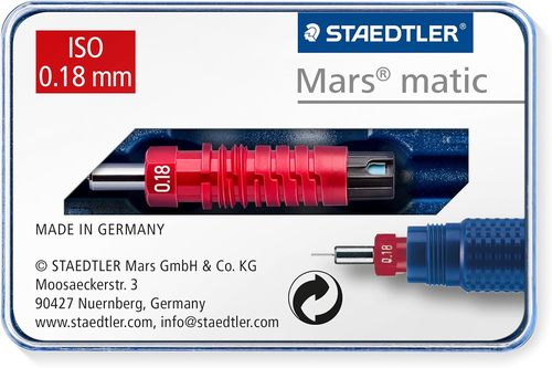 רפידוגרף רב פעמי  STAEDTLER MARS matic 700 בעובי 0.18