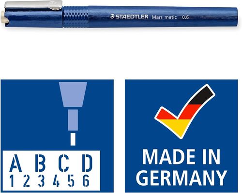 רפידוגרף רב פעמי  STAEDTLER MARS matic 700 בעובי 0.6