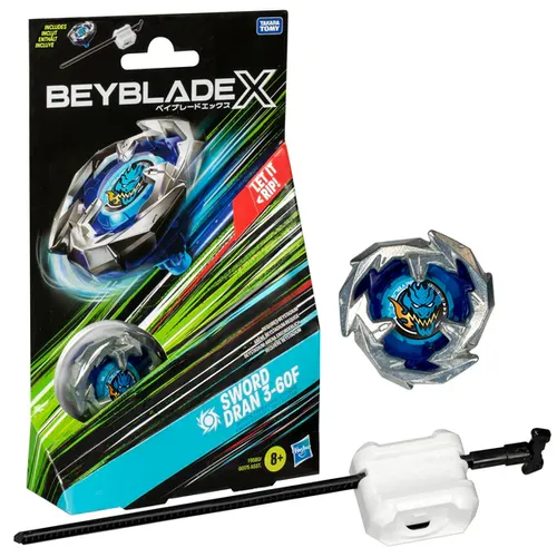   ערכת משגר ובלייד Sword Dran 3-60F מסדרת ביי בלייד BEBLADE X