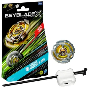   ערכת משגר ובלייד Arrow Wizard 4-80B מסדרת ביי בלייד BEYBLADE X