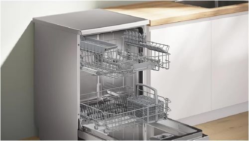 מדיח כלים ‏רחב נירוסטה Bosch  SMS4HTI03E בוש 2025 