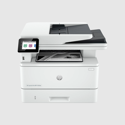 מדפסת לייזר ש/ל משולבת HP LaserJet Pro MFP 4102dw (2Z622F)