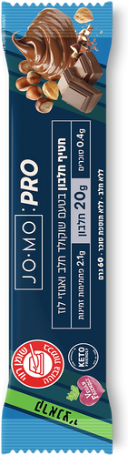 חטיף חלבון בטעם שוקולד חלב ואגוזי לוז 60 גרם
