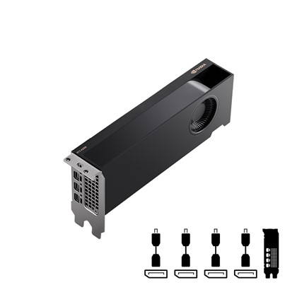 כרטיס מסך PNY Quadro RTX A2000 12GB GDDR6 M.DP X 4