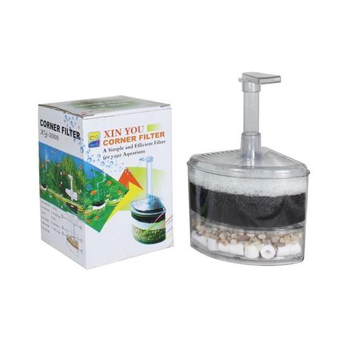 פילטר אוויר פינתי לאקווריום קומה אחת XY-2008