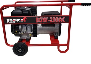 גנרטור רתכת בנזין חד פאזי VAN 200AC מבית BRONCO