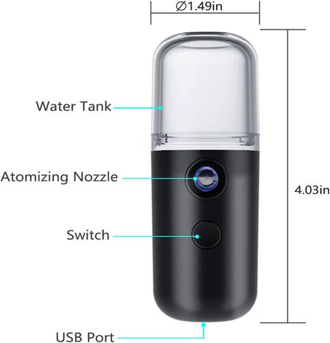 מכשיר אדי מים לפנים Nano Mist Spray