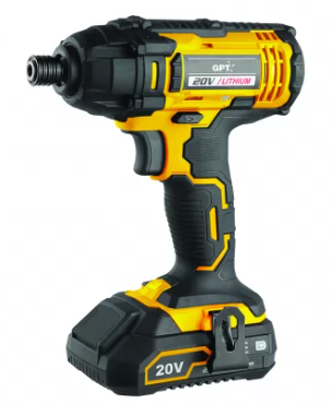 מברגת אימפקט נטענת 20V + סוללה 2A + מטען מהיר
