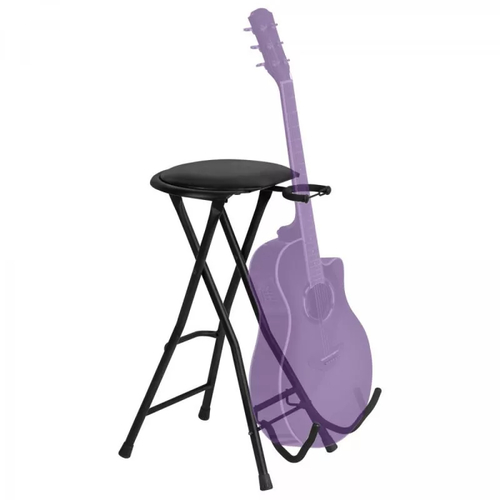 זוית נוספת On Stage DT7500 Guitar Stool With Foot Rest