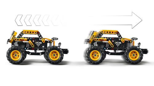 משחק לגו רכב ™Monster Jam™ DIGatron עם מנגנון משיכה לאחור לגילאי 7+