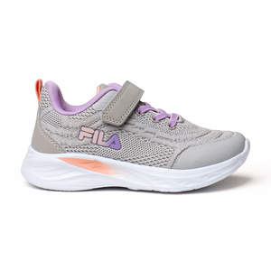 נעלי ספורט נוחות לילדים בצבע אפור סגול | 28-35 | FILA KIDS SNEAKERS 301150