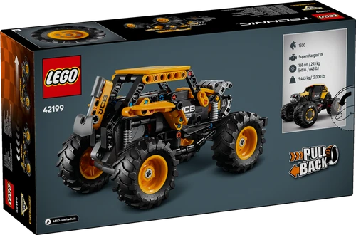משחק לגו רכב ™Monster Jam™ DIGatron עם מנגנון משיכה לאחור לגילאי 7+