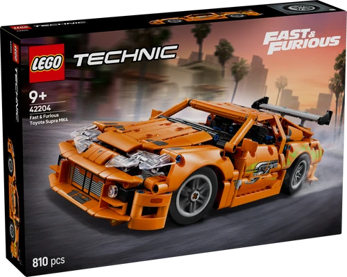 משחק לגו מכונית Fast and Furious Toyota Supra MK4 לגילאי 9+