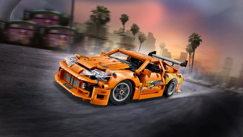 משחק לגו מכונית Fast and Furious Toyota Supra MK4 לגילאי 9+